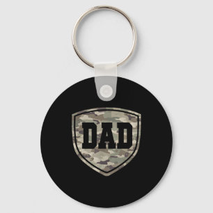Retro Old School Tarnmuster Dad Tasche Camouflage Schlüsselanhänger
