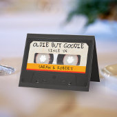 Retro Oldie but Goodie Cassette Tape Wedding Dankeskarte