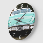 Retro-Oldtimer Große Wanduhr (Winkel)