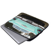 Retro-Oldtimer Laptopschutzhülle (Vorne Knopf)