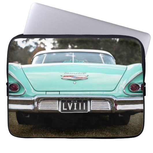 Retro-Oldtimer Laptopschutzhülle (Vorderseite)