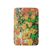 Retro-Ölgemälde: Van Gogh Monet Badematte (Vorderseite Vertikal)