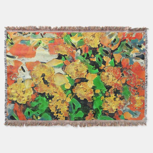 Retro-Ölgemälde: Van Gogh Monet Decke (Vorderseite)