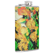 Retro-Ölgemälde: Van Gogh Monet Flachmann (Rechts)