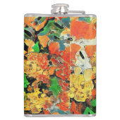 Retro-Ölgemälde: Van Gogh Monet Flachmann (Rückseite)