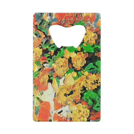 Retro-Ölgemälde: Van Gogh Monet Geldbeutel Flaschenöffner (Vorderseite)