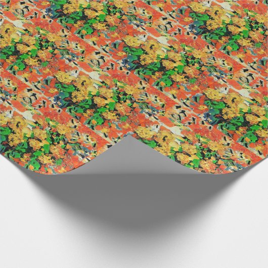 Retro-Ölgemälde: Van Gogh Monet Geschenkpapier (Ecke)