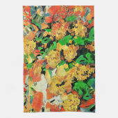 Retro-Ölgemälde: Van Gogh Monet Geschirrtuch (Vertikal)