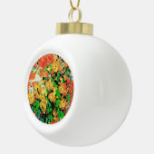 Retro-Ölgemälde: Van Gogh Monet Keramik Kugel-Ornament (Rechts)