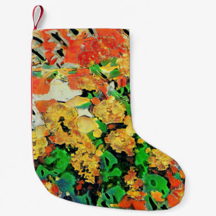 Retro-Ölgemälde: Van Gogh Monet Kleiner Weihnachtsstrumpf