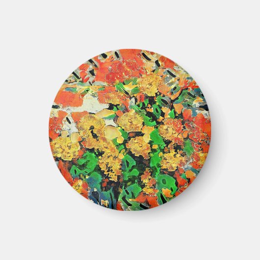 Retro-Ölgemälde: Van Gogh Monet Magnet (Vorne)