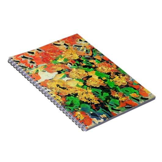 Retro-Ölgemälde: Van Gogh Monet Notizblock (Rechte Seite)