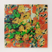 Retro-Ölgemälde: Van Gogh Monet Puzzle (Horizontal)