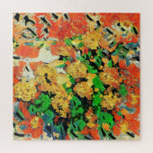 Retro-Ölgemälde: Van Gogh Monet Puzzle (Vertikal)