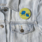 Retro Olive Ornament Weihnachten Button (Beispiel)