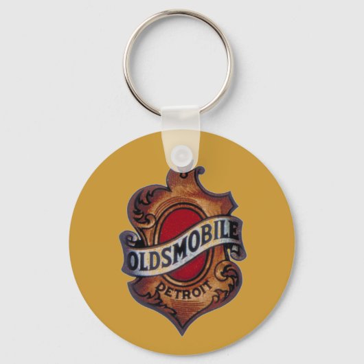 Retro olsmobile Zeichen Schlüsselanhänger (Vorderseite)