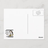 Retro Oma T - Shirt und Geschenke Postkarte (Rückseite)