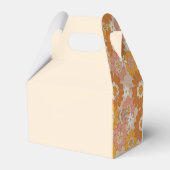 Retro One Groovy Baby Geburtstag Geschenkschachtel (Rückseite)