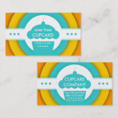 Retro ONE KOSTENLOSE CUPCAKE Coupon (Vorne/Hinten)