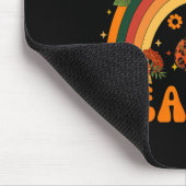 Retro One Thanker Teacher Erntedank Fall Mens Mousepad (Ecke)