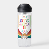 Retro Opa Cool Trinkflasche (Rückseite)