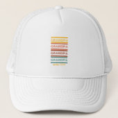 Retro-Opa-Trucker-Mütze Truckerkappe (Vorderseite)