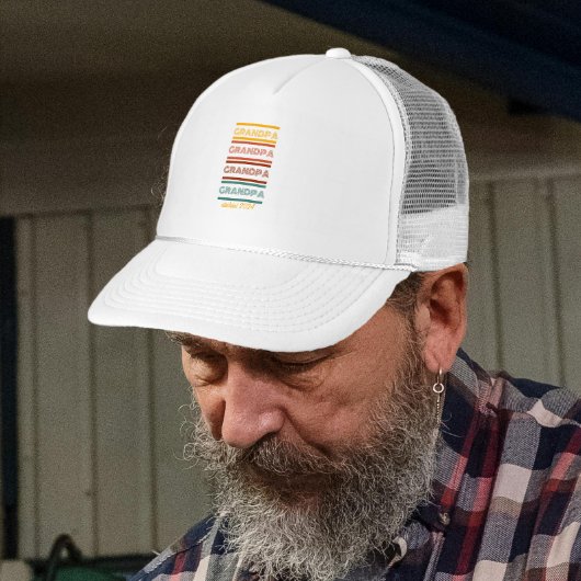Retro-Opa-Trucker-Mütze Truckerkappe