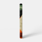 Retro Optical Swirl Phone Case Samsung Galaxy Hülle (Linke Seite)