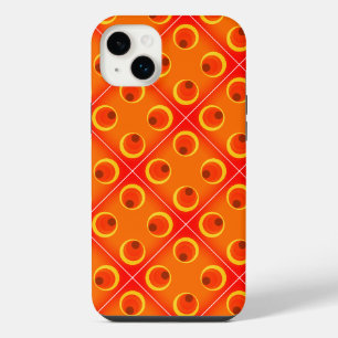 Retro-Orange-1970-Case-Mate-iPhone-Hülle iPhone 14 Plus Hülle