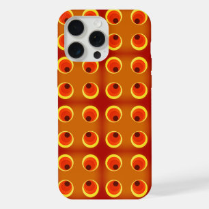 Retro-Orange-1970-Case-Mate-iPhone-Hülle iPhone 15 Pro Max Hülle