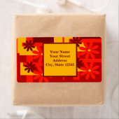 Retro orange 1970's,personalize (Insitu)