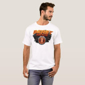 Retro Orange BEAST MODE AN Original Design T-Shirt (Vorne ganz)