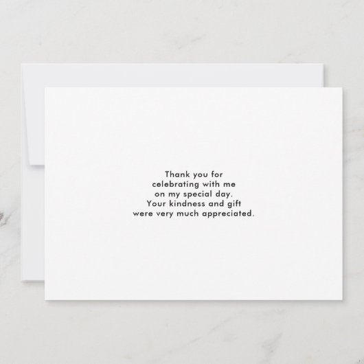 Retro Orange Birds on Birch Tree Vielen Dank Dankeskarte (Rückseite)