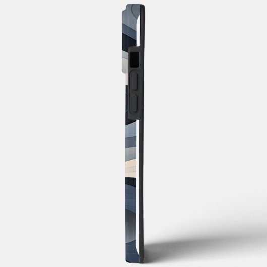 Retro Orange Black and Grey Case (Rückseite / Links)