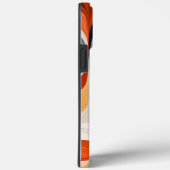 Retro Orange Black and Grey Case (Rückseite / Rechts)