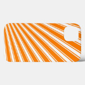 Retro Orange Funky Sun Rays Hintergrund Case-Mate iPhone Hülle (Rückseite (Horizontal))