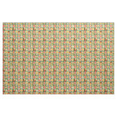 Retro Orange, Grapefruit und Erdbeere Stoff (Yard (91,4 cm))