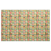 Retro Orange, Grapefruit und Erdbeere Stoff (Fat Quarter (45,7 x 55,9 cm))