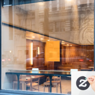 Retro Orange Hintergrundtextur für Grafikdesign Fensteraufkleber