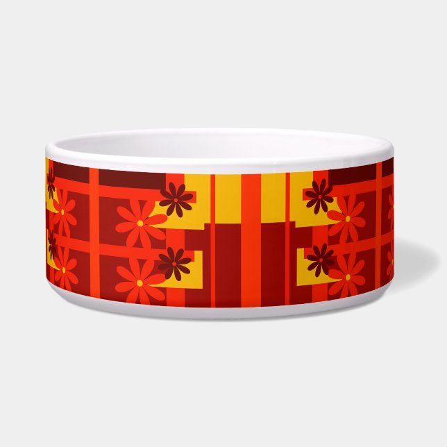 Retro orange in den 1970er Jahren , Napf (Vorderseite)