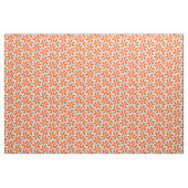 Retro orange Keil-Muster Stoff (Fat Quarter (45,7 x 55,9 cm))