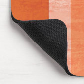 Retro orange Mausunterlage Mousepad (Ecke)