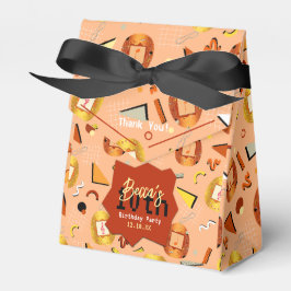 Retro Orange Tamagotchi Geburtstag Geschenkschachtel