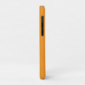 Retro Orange Textur – Sommer-Vibes Kunst Case-Mate iPhone Hülle (Hinten/Links)