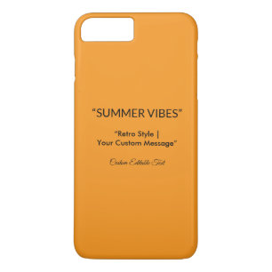 Retro Orange Textur – Sommerliche Stimmung Kunst Case-Mate iPhone Hülle
