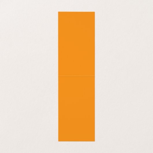 Retro Orange Texture – Summer Vibes Art Visitenkarten (Innenseite Aufgefaltet)