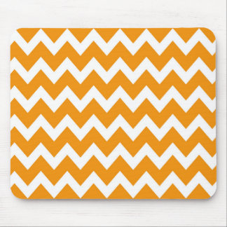 Retro ORANGE Zickzack-Muster Mousepad