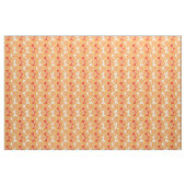 Retro orange Zitrusfrucht-Muster Stoff (Yard (91,4 cm))