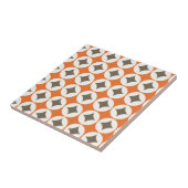 Retro-Orangenmuster Fliese (Seite)