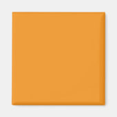 Retro-Oranger Hintergrundtextur für Grafikdesign Magnet (Vorne)